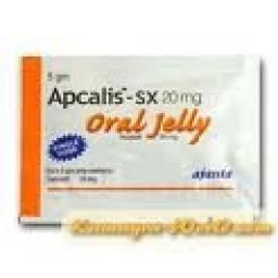 Apcalis SX Oral Jelly- Orange - Tadalafil - Ajanta Pharma, India