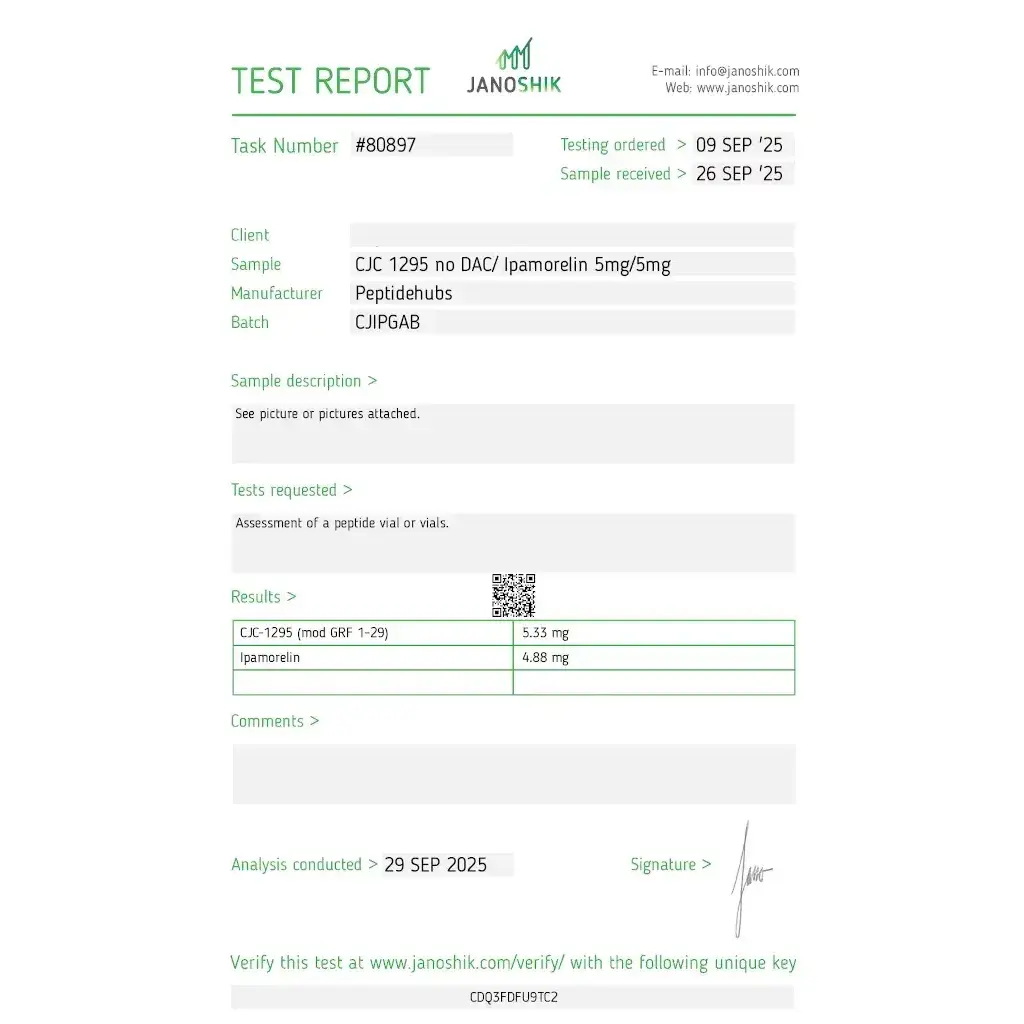 CJC-1295/Ipamorelin 10 mg