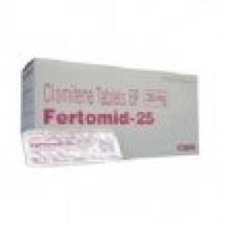 Fertomid 25mg (Clomid) - Clomiphene - Cipla, India