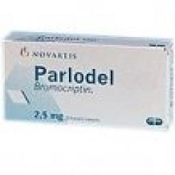 Parlodel Tabs - Bromocriptine - Meda Pharma, Turkey