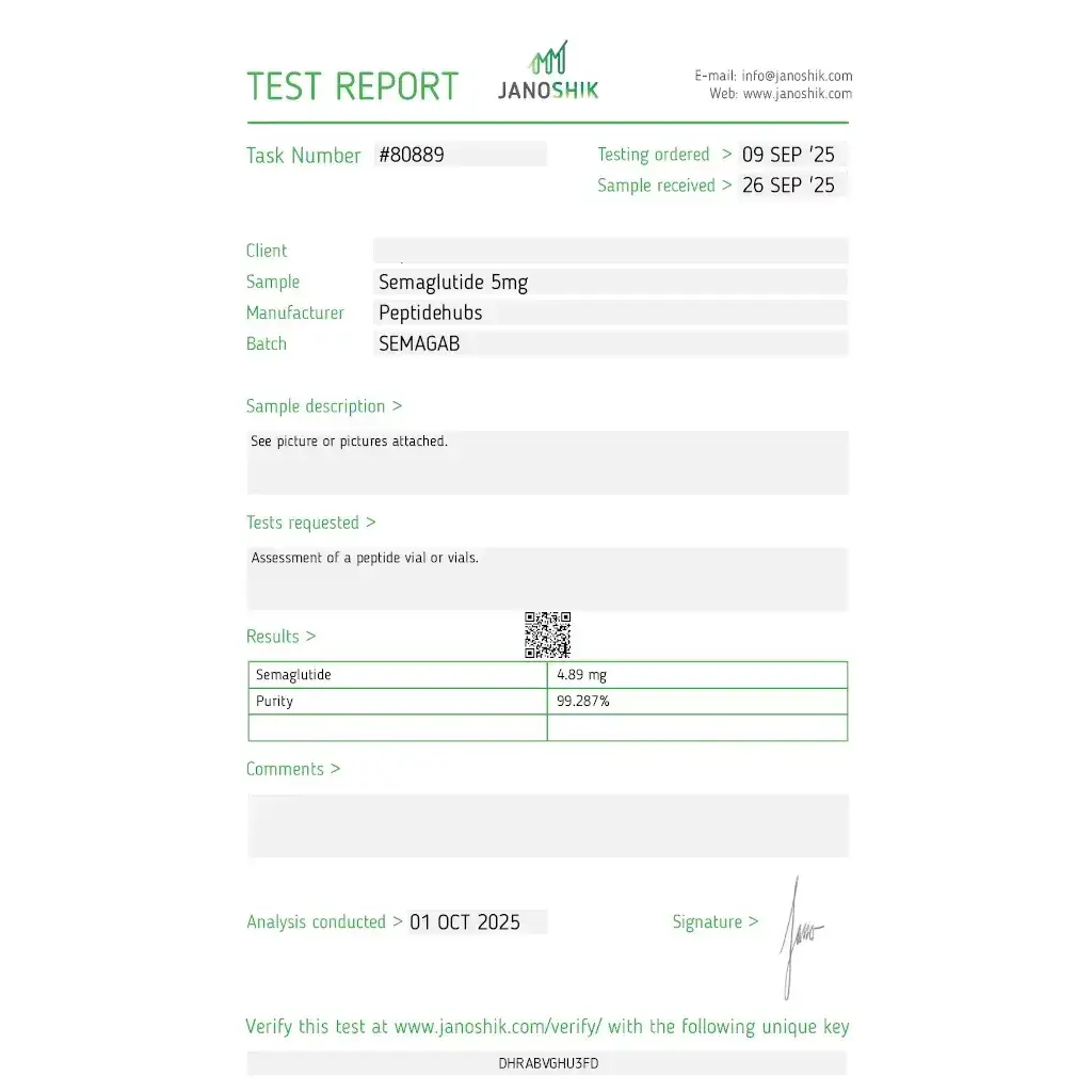 Semaglutide 5 mg Semaglutide 5 mg